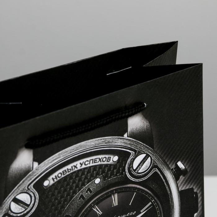 Пакет подарочный ламинированный вертикальный, упаковка, «Мужская элегантность», MS 18 х 23 х 8 см Пакет подарочный ламинированный вертикальный, упаковка, «Мужская элегантность», MS 18 х 23 х 8 см