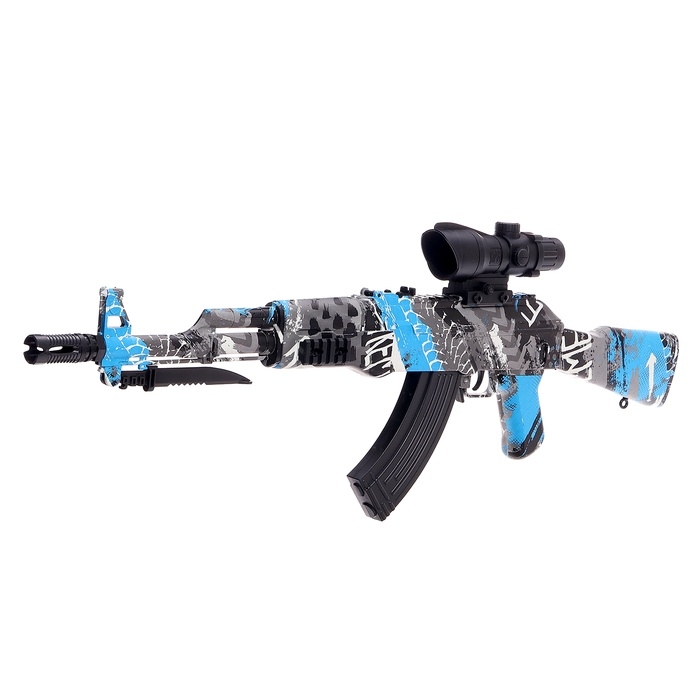 Автомат «АК-47», работает от аккумулятора