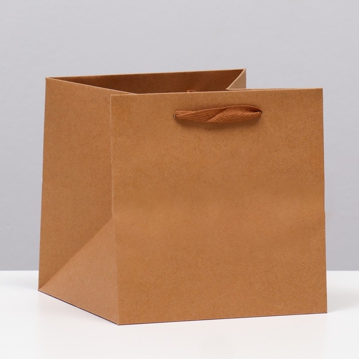 Пакет под торт 20х20х20cm Крафт, 1шт Пакет под торт 20х20х20cm Крафт, 1шт