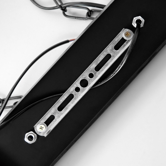 Светильник Светильник "Шате" 5хЕ27 40Вт черный 11х30-110 см