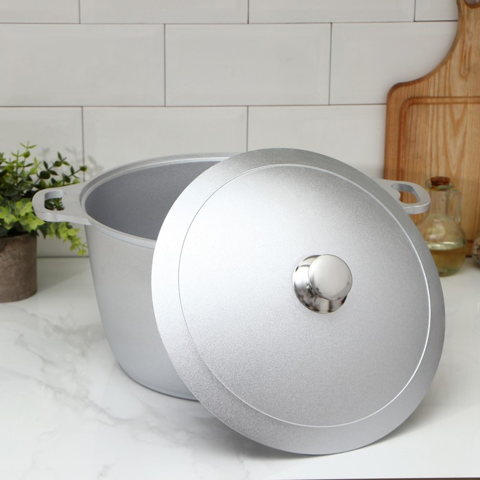 Кастрюля алюминиевая, 10 л Кастрюля алюминиевая, 10 л