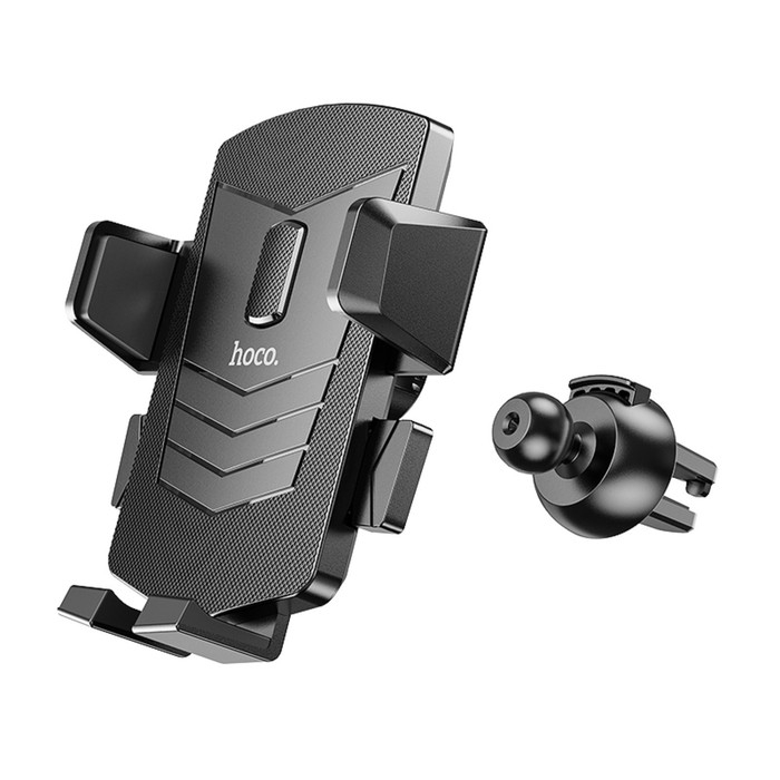 Держатель для смартфона в авто Hoco CA86, 4.5-7", ширина захвата 62-95 мм, черный