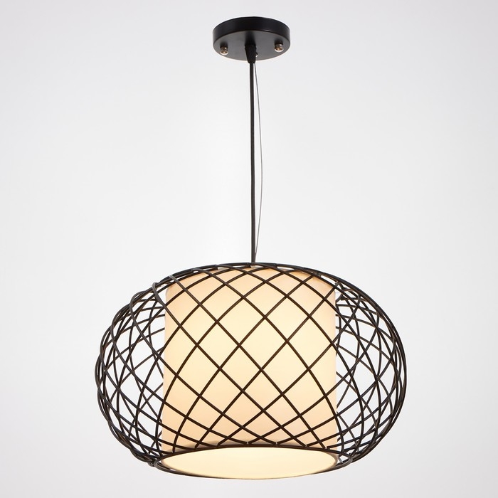 Светильник BayerLux 1398/1BK E27 40Вт черный 40х40х23 см