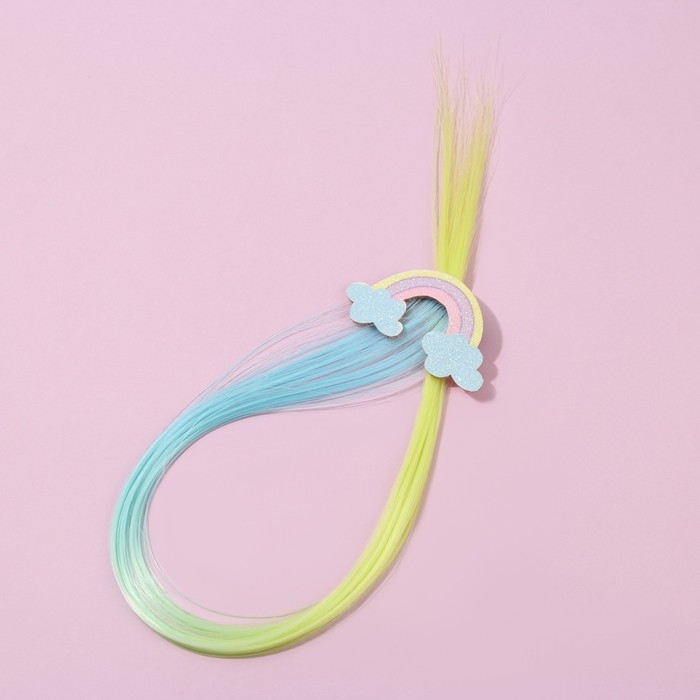 Заколки для волос , цветная прядь «Ты состоишь из love» Заколки для волос , цветная прядь «Ты состоишь из love»