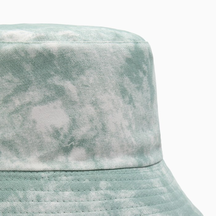 Панама  Панама "Tie-dye" MINAKU цвет белый/зелёный, размер 56-58