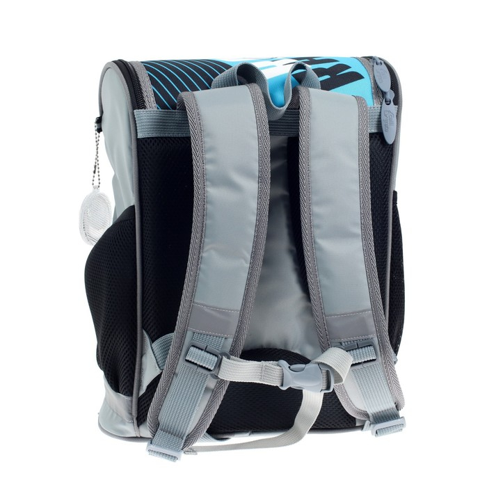 Ранец школьный Стандарт, 36 х 26 х 16 см, + мешок для обуви 40 х 32 см, Сalligrata П Ранец школьный Стандарт, 36 х 26 х 16 см, + мешок для обуви 40 х 32 см, Сalligrata П "Мото", серый