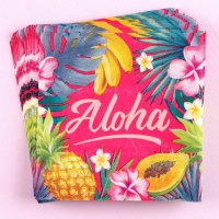 Салфетки бумажные Aloha, 25 × 25 см, в наборе 20 шт.