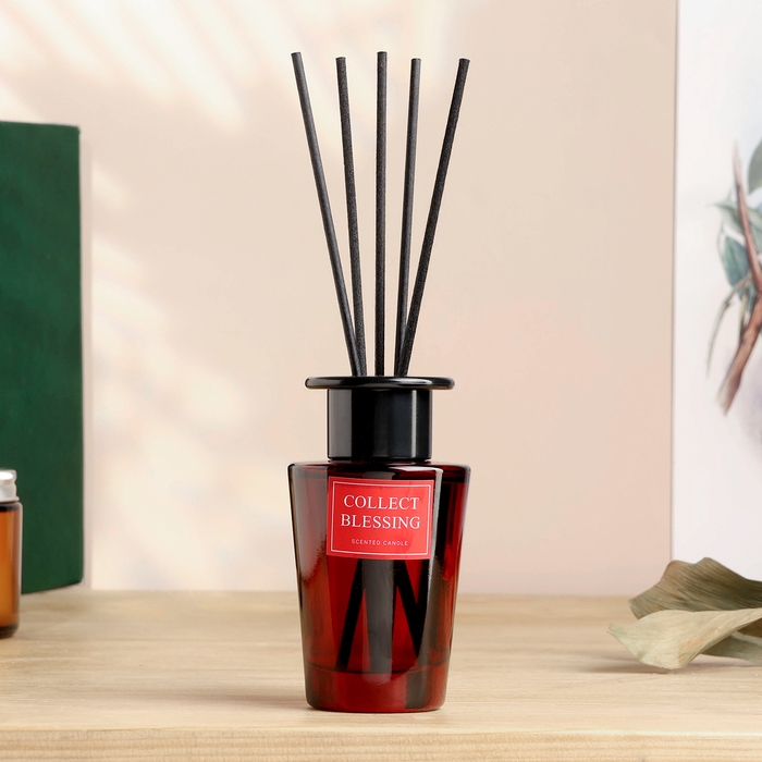 Набор в клетке Набор в клетке "Ароматный дуэт" диффузор 100 мл и свеча 5х6 см, гранатовое дерево