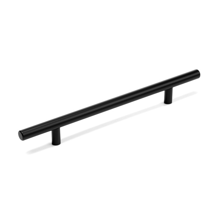 Ручка рейлинг ТУНДРА,  нерж. сталь, d=12 мм, м/о 160 мм, цвет черный, фасовка 500 Ручка рейлинг ТУНДРА,  нерж. сталь, d=12 мм, м/о 160 мм, цвет черный, фасовка 500