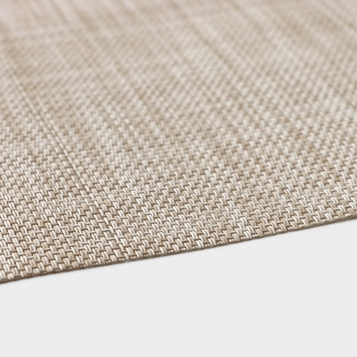 Салфетка сервировочная на стол «Две полосы», 45×30 см, цвет синий