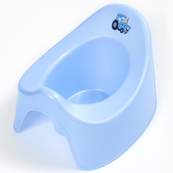 Горшок детский Горшок детский "Трактор", цвет голубой