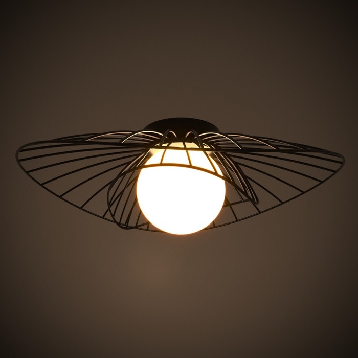 Светильник 2475/1 E27 40Вт черный 45х45х25 см BayerLux