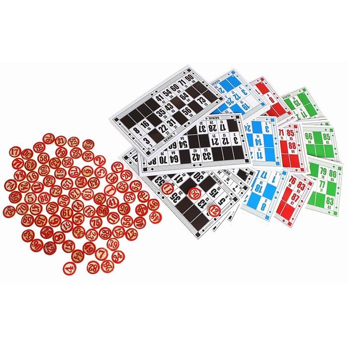 Русское лото, настольная игра  Русское лото, настольная игра "Цветное", 23 х 18 см