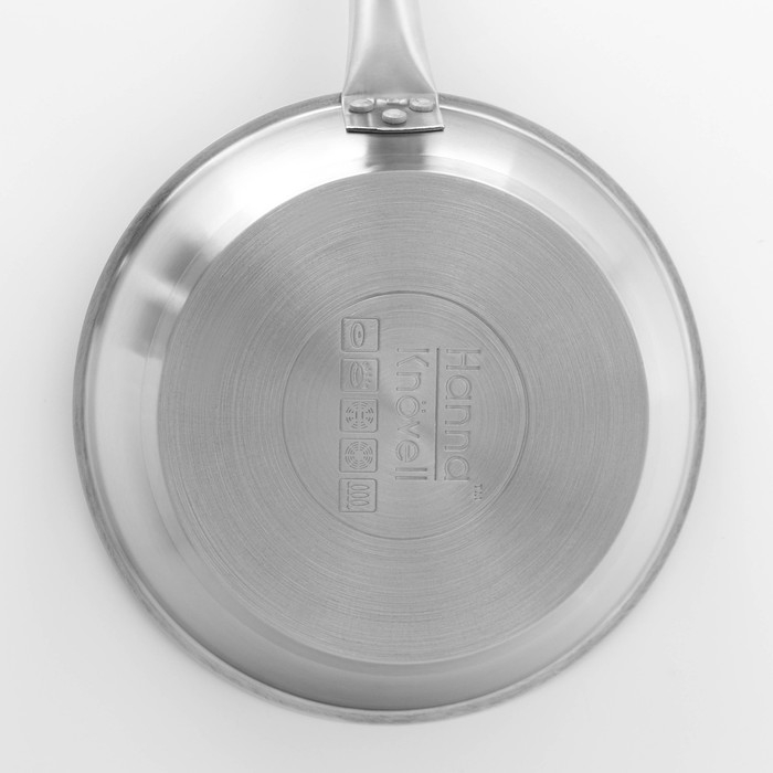 Сковорода из нержавеющей стали Hanna Knövell, d=24 см, h=5,5, толщина стенки 0,6 мм, длина ручки 21,5 см, антипригарное покрытие, индукция Сковорода из нержавеющей стали Hanna Knövell, d=24 см, h=5,5, толщина стенки 0,6 мм, длина ручки 21,5 см, антипригарное покрытие, индукция