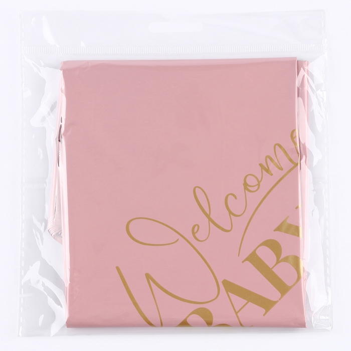 Воздушный шар фольгированный 18" &laquo;Baby girl&raquo;, круг