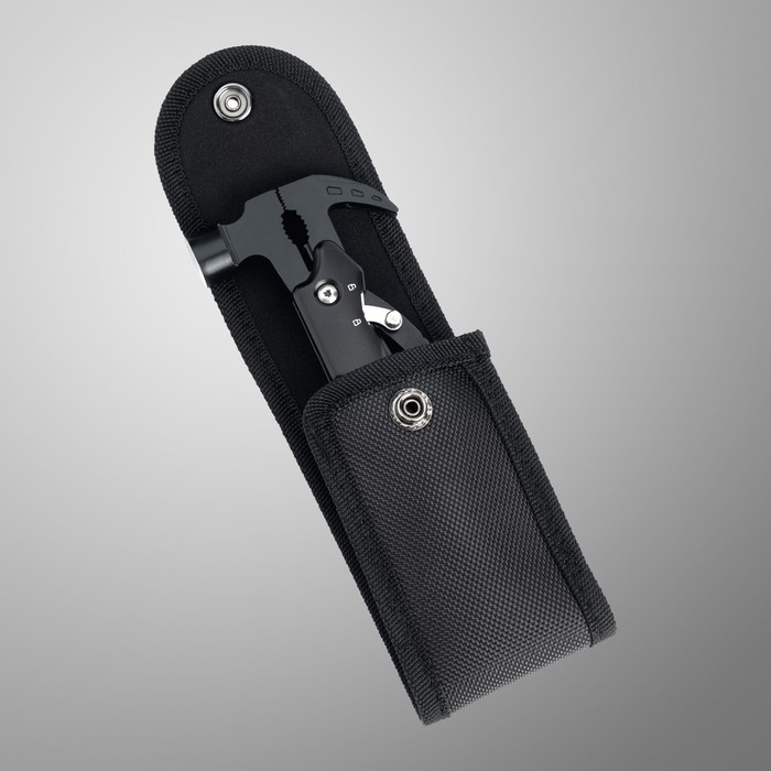 Мультитул с плоскогубцами и молотком, черные