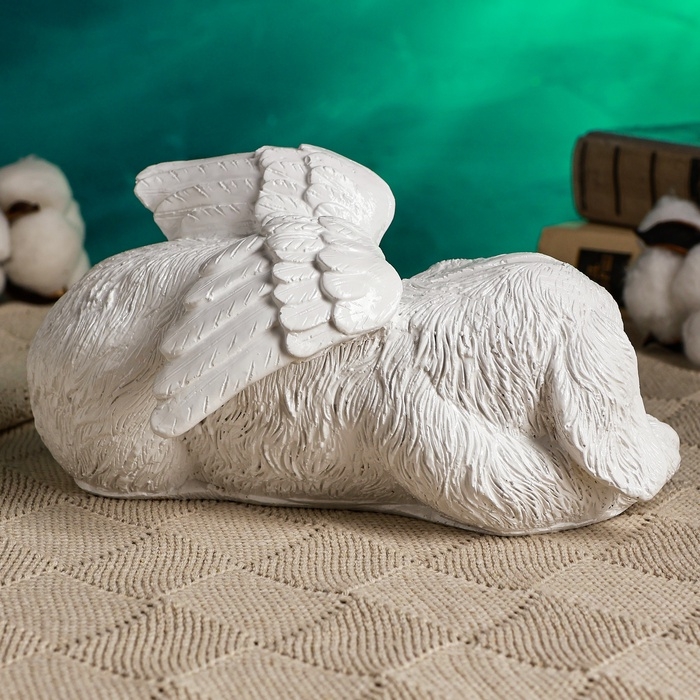 Копилка Копилка "Котенок ангел" 21х12см, белый