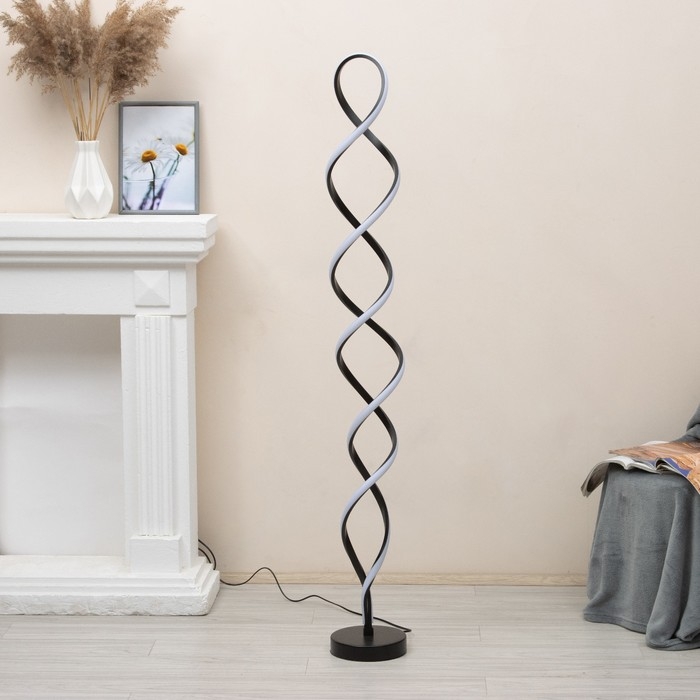 Торшер  Торшер "Инфинити" LED 30Вт 4000К черный 25х25х156 см