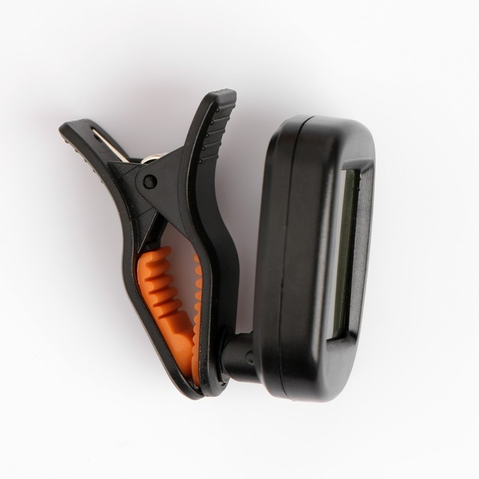 Тюнер для настройки гитары Music Life, прищепка, черный Тюнер для настройки гитары Music Life, прищепка, черный