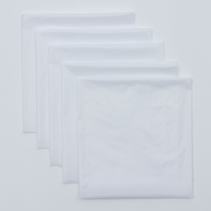 Набор детских непромокаемых клеёнок, 90х70 см, 5 шт., цвета МИКС Набор детских непромокаемых клеёнок, 90х70 см, 5 шт., цвета МИКС