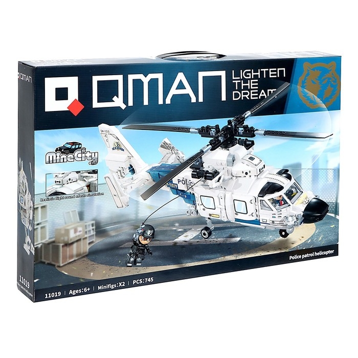 Конструктор Спецназ «Штурмовой вертолёт», 745 деталей Конструктор Спецназ «Штурмовой вертолёт», 745 деталей