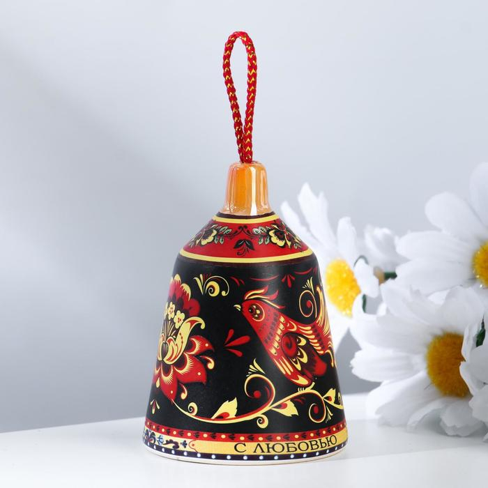 Колокольчик цветной средний, 7см Колокольчик цветной средний, 7см