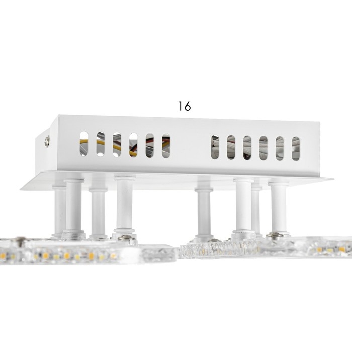 Люстра светодиодная дим. LOSANGA ДУ 3 реж. 82Вт белый 51х51х7.5см Ritter Люстра светодиодная дим. LOSANGA ДУ 3 реж. 82Вт белый 51х51х7.5см Ritter