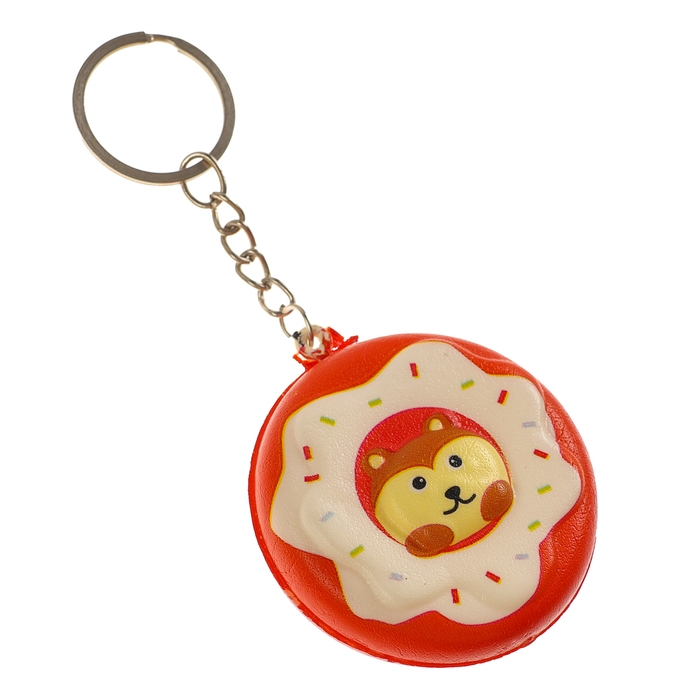 Мялка-сквиш «Зверюшки», на брелоке, цвет МИКС Мялка-сквиш «Зверюшки», на брелоке, цвет МИКС