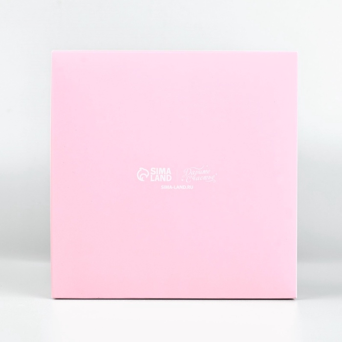 Коробка для цветов с вазой и PVC окнами складная «Нежность», 16 х 23 х 16 см Коробка для цветов с вазой и PVC окнами складная «Нежность», 16 х 23 х 16 см