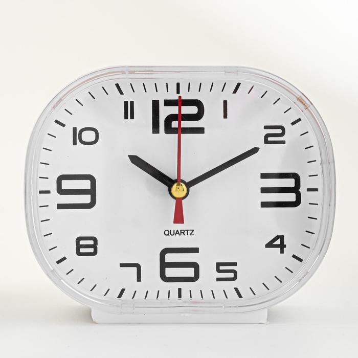 Будильник  Будильник "Вставай", 12 х 10 см, белый