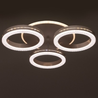 Светильник с ПДУ 74651/3+1 LED 75Вт диммер 3000-6000К белый 45х45х9 см BayerLux