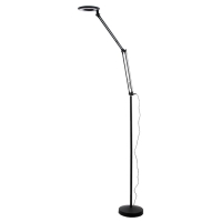 Торшер 19017/1BK LED 8Вт черный 28х28х180 см