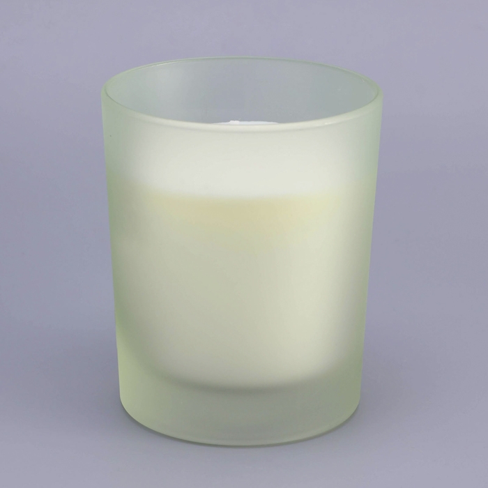 Свеча ароматическая в стекле  Свеча ароматическая в стекле "BERGAMO", табак, бергамот и ваниль, 200 г