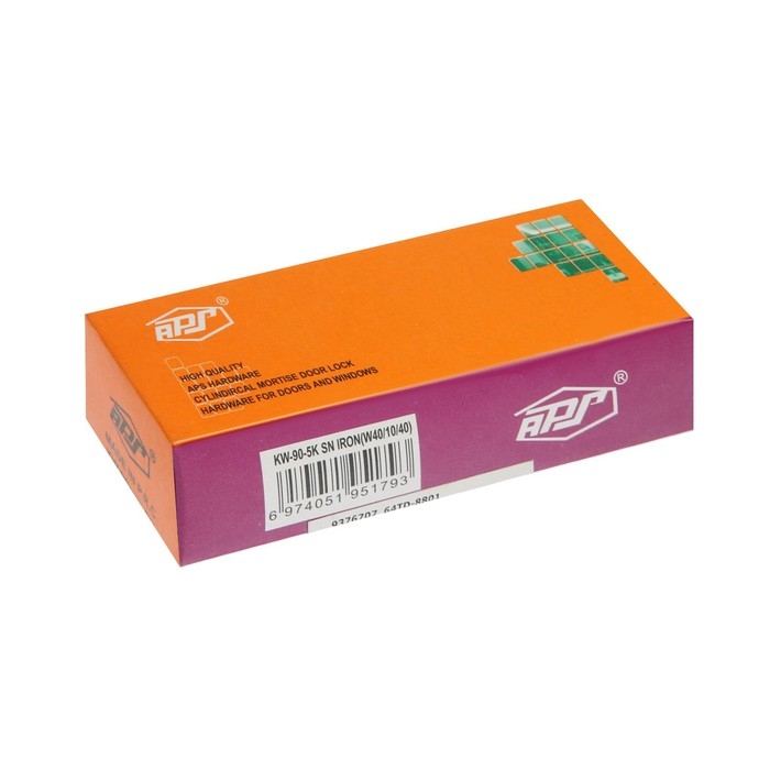 Цилиндровый механизм, 90 мм, с вертушкой, перфор. ключ, 5 ключей, цвет золото Цилиндровый механизм, 90 мм, с вертушкой, перфор. ключ, 5 ключей, цвет золото