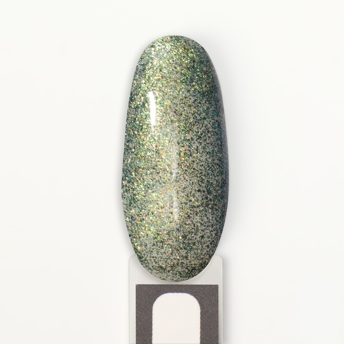 Гель лак для ногтей, «Chameleon», 3-х фазный, 8мл, LED/UV, цвет зелёный/жёлтый (01)