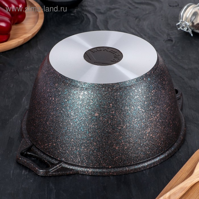 Кастрюля Granit ultra, 3 л, d=22 см, h=12.5 см, антипригарное покрытие Кастрюля Granit ultra, 3 л, d=22 см, h=12.5 см, антипригарное покрытие