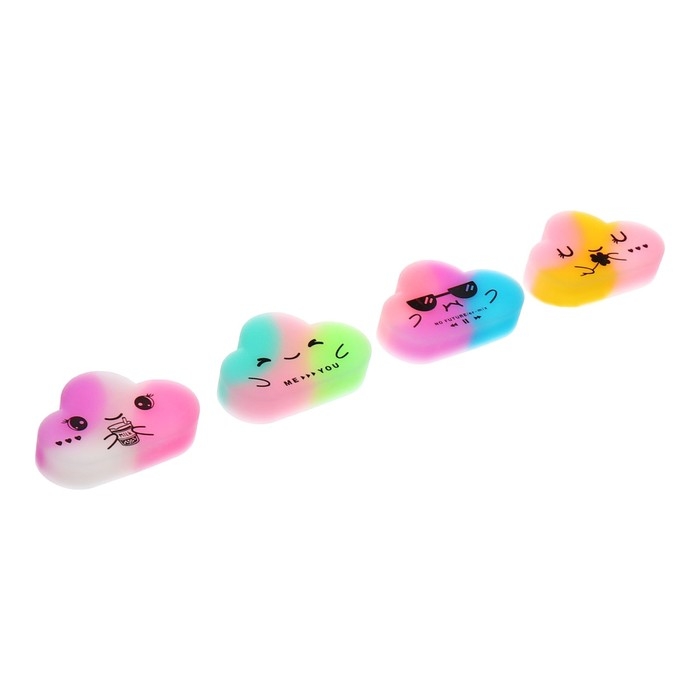 Ластик фигурный Calligrata Ластик фигурный Calligrata "Мордочка", МИКС