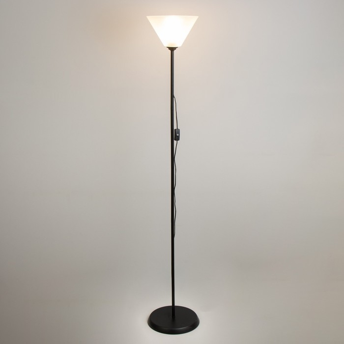 Торшер "Изи" 1х15Вт Е27 МОДЕЛЬ: BR 01006 черный/прозрачный