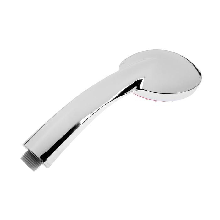 Набор для душа ZEIN Z0805, шланг 150 см, держатель, лейка 5 режимов, розовый/хром Набор для душа ZEIN Z0805, шланг 150 см, держатель, лейка 5 режимов, розовый/хром