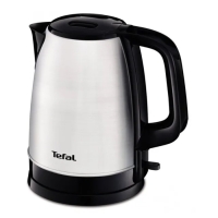 Чайник электрический Tefal KI150D30, металл, 1.7 л, 2400 Вт, серебристо-чёрный