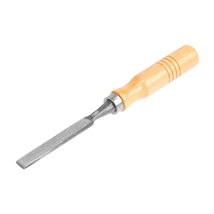 Стамеска ЛОМ, деревянная рукоятка, 12 мм Стамеска ЛОМ, деревянная рукоятка, 12 мм