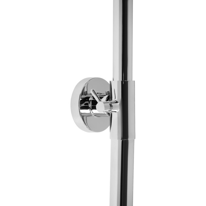 Душевая система Istok life Standard 0402.407, однорычажный, лейка, тропический душ, хром Душевая система Istok life Standard 0402.407, однорычажный, лейка, тропический душ, хром