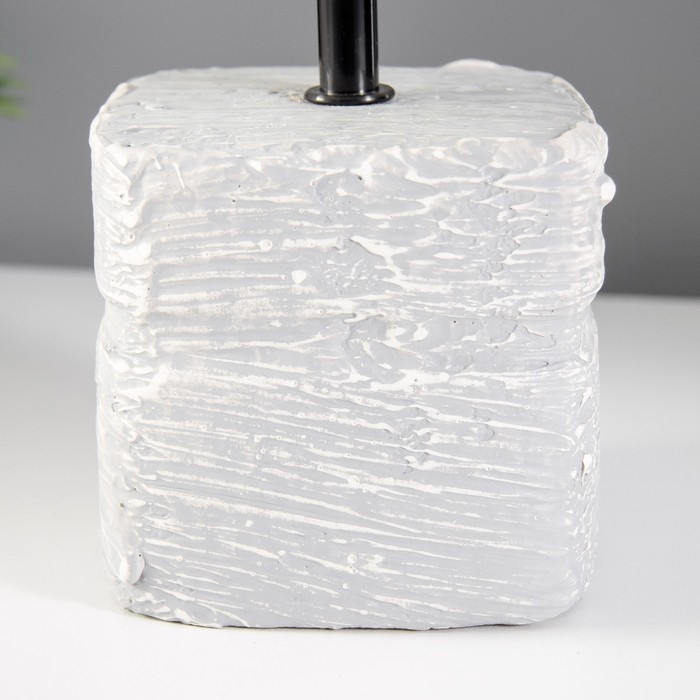 Настольная лампа Настольная лампа "Камила" Е14 40Вт серый 15х15х30см RISALUX