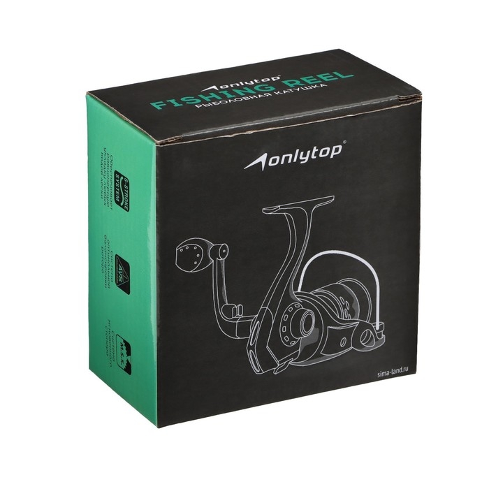 Катушка оснащённая FX200, 1 подшипник, 5.1:1, пластиковая шпуля, серебряная Катушка оснащённая FX200, 1 подшипник, 5.1:1, пластиковая шпуля, серебряная