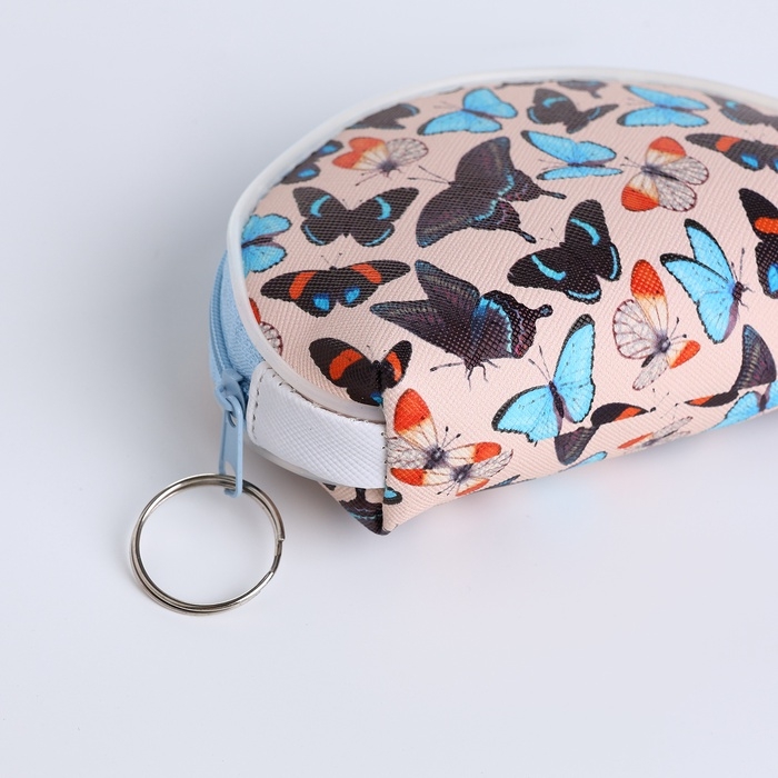 Кошелёк монетница на молнии, цвет МИКС Кошелёк монетница на молнии, цвет МИКС