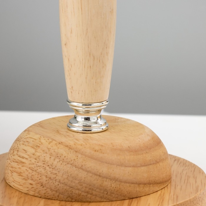 Настольная лампа Настольная лампа "Фрутекс" E27 40Вт светлое дерево 25х25х37,5 см RISALUX