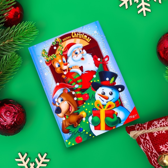 Новый год. Адвент-календарь Baron, 75 г Новый год. Адвент-календарь Baron, 75 г