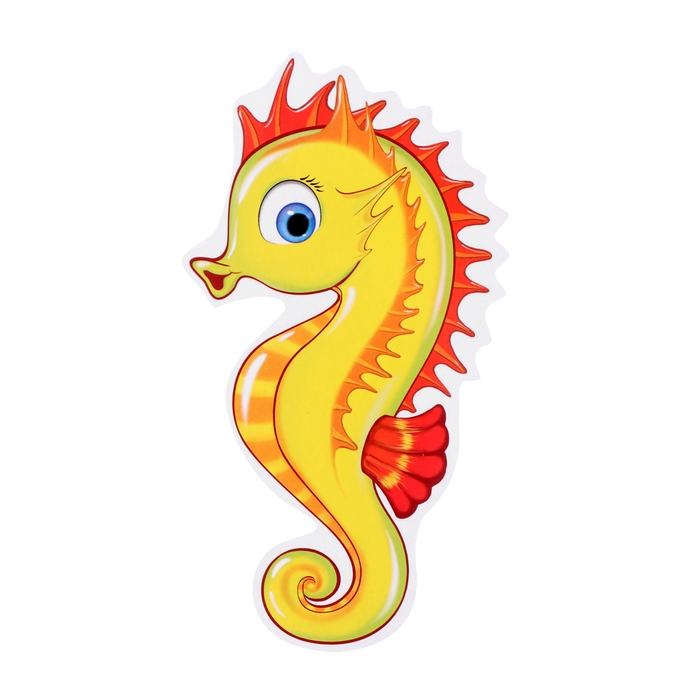 Набор для оформления Набор для оформления "Весёлые морские обитатели" 10 деталей, 14,5 х 14,5 см