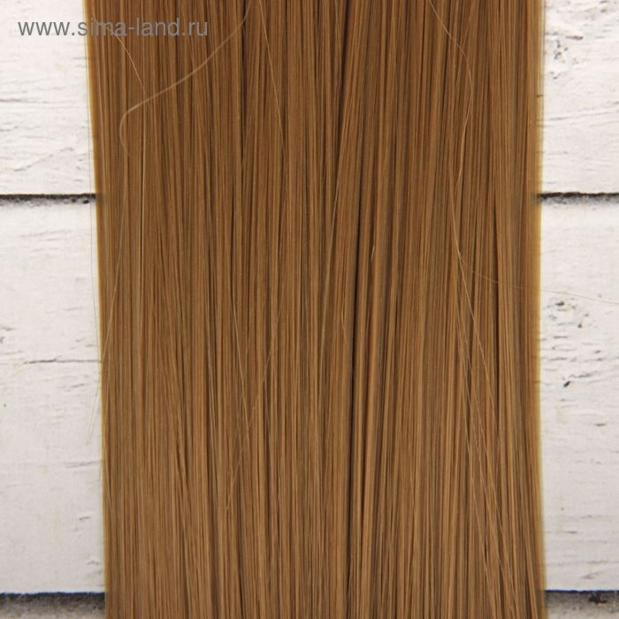 Волосы - тресс для кукол «Прямые» длина волос: 25 см, ширина:100 см, цвет № 22Т
