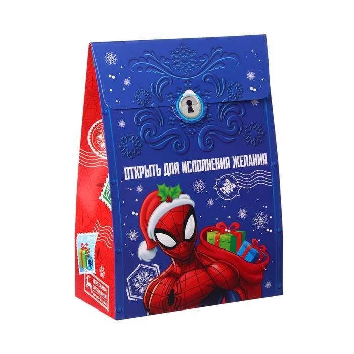 Коробка подарочная Коробка подарочная "Сказочная почта" 20х28х10 см, Человек паук